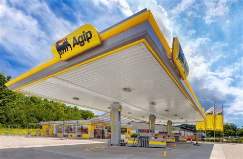 Agip Deutschland Tankstelle Backnang .